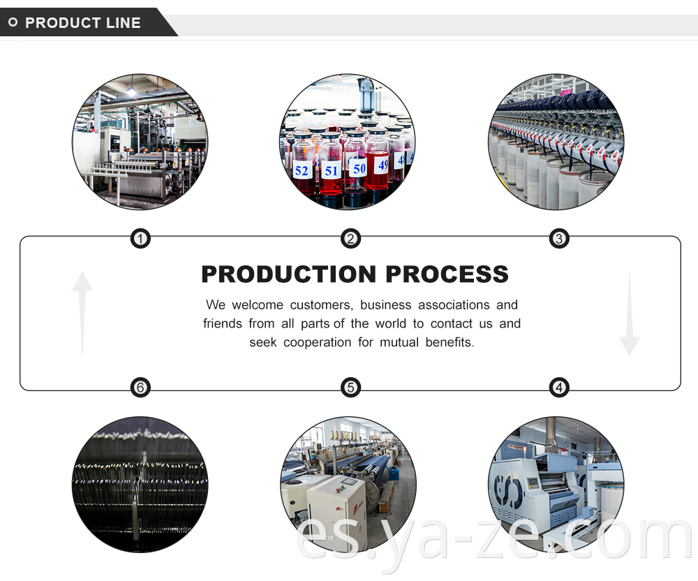 Fábrica Directamente al por mayor de lana tejida de lana de lana de lana de doble cara Fabricante simple para ropa para ropa